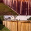 Stunning fence after pressure washing in Winchester MA - Pressure Washing Stunning fence after pressure washing in Winchester MA